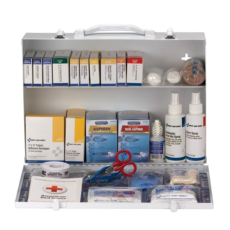 2 SHELF 50 PERSON FIRST AID STATION - First Aid Kits